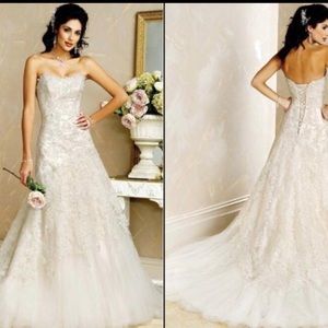 Lace Maggie Sottero Wedding Gown- Style Mirabella